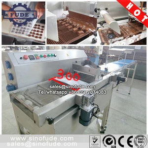 CXJZ series small chocolate moulding machine and tempering machine with enrobing belt