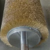 Cylindrical steel wire roller brush