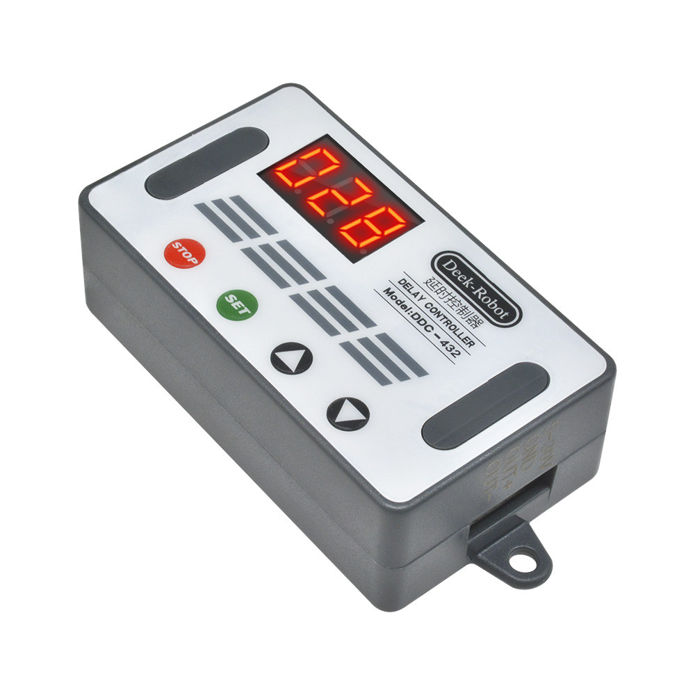 Buy Dc 12v 24v Dual Mos Led Digital Time Delay Relay High Level Trigger ...