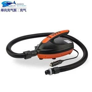 DC 12V Electric Pump connect with car lighter Inflation for Inflatable ISUP paddle board