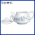 Import Decal flower turkish double tea pot kettle set 0.75L ceramic water kettle and 2.2L enamel water kettle from China