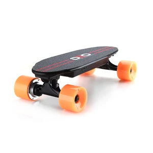 Deo NEW Portable Backpack Electric Skateboard Motored Board With Replaceable Hub Motor Skateboard