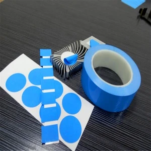 Die Cut Power Consumption Semiconductor Excellent Adhesive Double Sided Thermal Conductivity Tapes