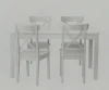 dining room set-table and chairs dining table set