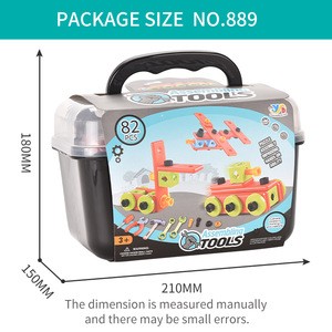 Buy Diy Engineer Toolbox Kit Simulation Repair Tools Toys Pretend Play ...