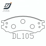 DL105 Jiuda backing plates for auto brake system