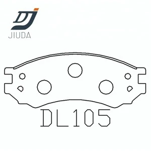 DL105 Jiuda backing plates for auto brake system