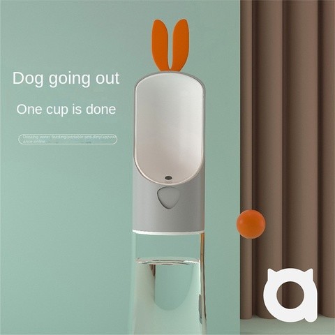 Dog outdoor drinking cup water food Cup convenient mouth wet-proof portable cup kettle pet supplies