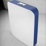 Double color wall mounted dual flush plastic flush tank