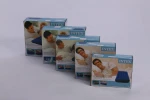 Double design inflatable air bed air mattress with built-in pump 191*76*25cm