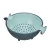 Import Double-layer double-color plastic sink strainer Round fruit basket for home from China