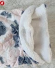 double sides 100% polyester super soft pv  brushed with faux sherpa fur throw/blanket/air conditioner quilt