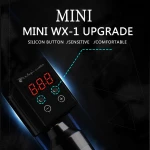 Dragonart tattoo power supply a new generation of mini tattoo wireless power supply RCA/DC mini wireless power supply