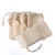 Import Drawstring Storage Bag with Wood Bead Sisal Bath Body Exfoliating Scrub Sisal Soap Bag from China