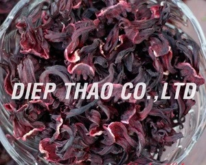 DRIED ROSELLE FLOWERS