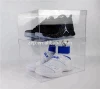 Drop Front Shoe Box For Packing Acrylic Plastic Storage Box Clear