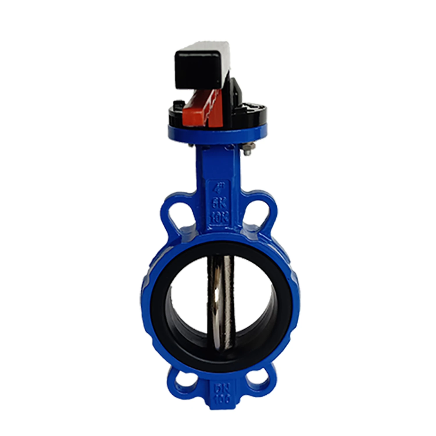 Ductile Cast Iron Di Ci Rubber  Resilient seat Wafer Type D71X PN10/16 Butterfly Valve Wafer Check Valve Non return valve