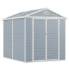 durable waterproof prefabricated modern storage shed plastic garden shed