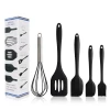 E SPRING custom 5 pcs silicone cooking kitchen utensils silicone kitchenware tool set, utensils kitchen tool