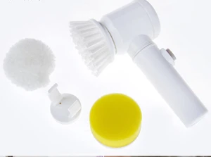 Electric Hand Toilet Scrubber Bathroom Sink Cleaner Cleaning Brush Tool
