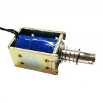 Electromagnet Manufacturer Customized Wholesale Stroke 15Mm Dc 12v Open Frame Electronic Accessories Solenoid