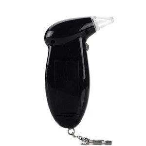 Electronic Handhold Keychain Alcohol Detector Professional-Grade Accuracy Portable Breath Alcohol Tester