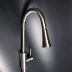 Environmental 2 Functions Stainless Steel Pull Out Down Water Kitchen Mixer Faucet