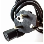 EU standard power cord 1.5 m Computer power cord