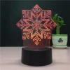 Europe And America Hot Selling 3d 7 Color Led Change Color Acrylic Night Light Support Customized 50 Moq