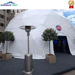 European popular steel frame dome shape geodesic trade show tent for outdoor event planning