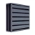 Import Excellent performance hvac system Aluminum Louvers air vent ventilation gravity air louvre from China