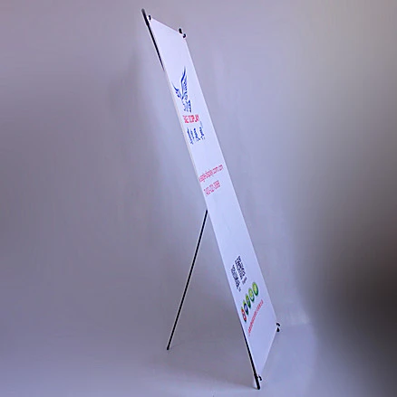 Exhibition Full Color Banner Stands Display X Banner Standee Display Stand