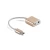 Import External USB Sound Card Type-C to Headphone 3D Stereo USB Audio Adapter New Free drive Sound Card for Mac OS X Windows from China
