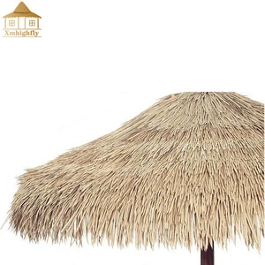 Extrusion plastic synthetic thatch for roofing water reed roof thatching artificial thatch roofing