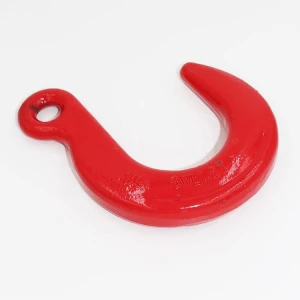 Eye Hook Safety Latch Heavy Weight Crane Hook With Lock Parts
