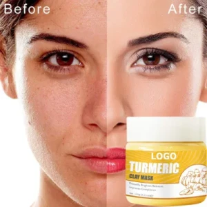 Facial Hidrat Cleansing Whitening Nourishing Facial Turmeric Clay Mask