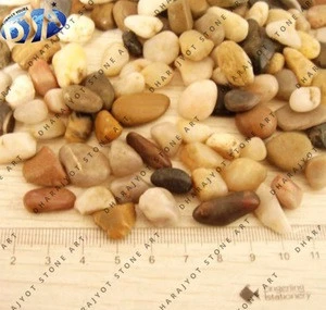 Factory best price mixed decorative polished river pebble stone