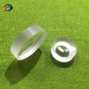 Factory bk7/fused silica optical glass plano concave lens for optical instruments