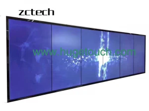 Factory customization 150inch large size ir touch frame/  for spilt  Splicing display / projection screen/ LCD video wall
