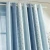 Import Factory Direct Elegant Cheap Vertical Star Window Blue Curtain Linen Fabric For Living Room from China