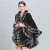 Import Factory direct Europe autumn winter new double-sided wear large size cloak coat faux fur shawl from China