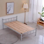 Factory direct metal steel single steel bed hospital bed
