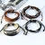 Import Factory Direct Retro Woven Leather Bracelet,Simple DIY Suit Mens Leather Bracelet,Multi-layer Bracelet Braided Leather Bracelet from China