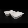 Factory Direct Supply Biodegradable Disposable Sugarcane Bagasse Meal food storage Container with lid