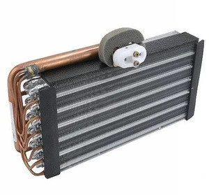 Factory export Tube finned aluminum evaporator for automotive AC systems