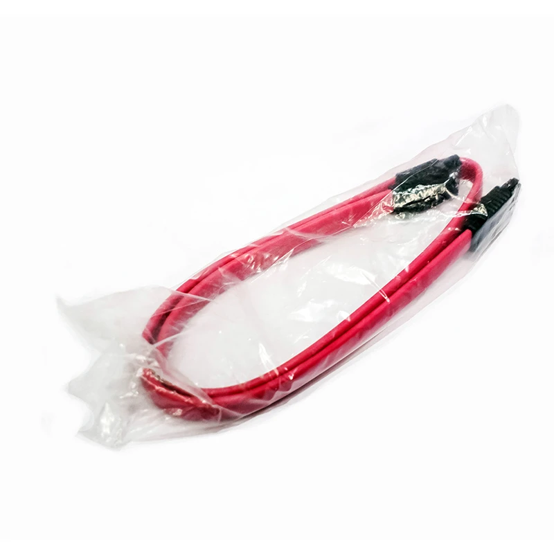 Factory hot sale Hard disk Optical drive 40cm SATA 2.0 Cable Straight Red Cord SAS Cable Dual Channel Hard Drive Data Cable