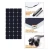 Import Factory Hot Sales boat RV 110w flexible solar panel  home power solar system solar cell from China