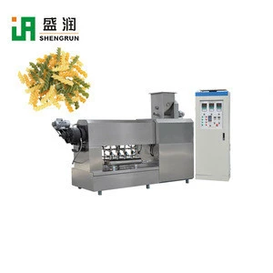 Factory Price Pasta Manufacturing Machine Electric Pasta Macaroni Extruder Production Line
