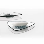 Factory price portable acrylic soap dish for hotel