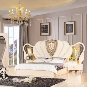 factory price wholesale modern turkish royal hotel bedroom design set furniture  for sale